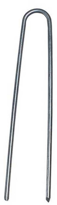 부직포핀 U자형 가드닝 멀칭핀 농사 철사고정핀, 아연도금두께3mm폭4cm길이10cm100개