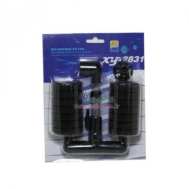 스펀지 여과기 xy-2831 [미니쌍기], 1개