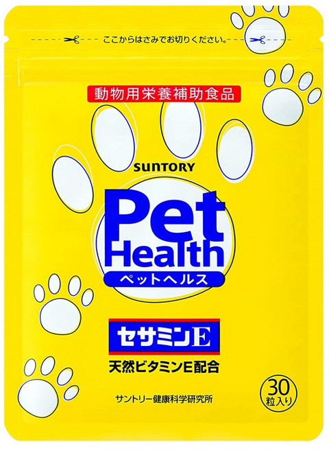 산토리 펫헬스 동물용 세사민E 30정 강아지 고양이, 1개