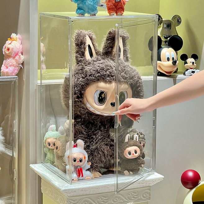 초특대형 피규어 장식장 레고 진열장 가방 보관함 케이스, 1개