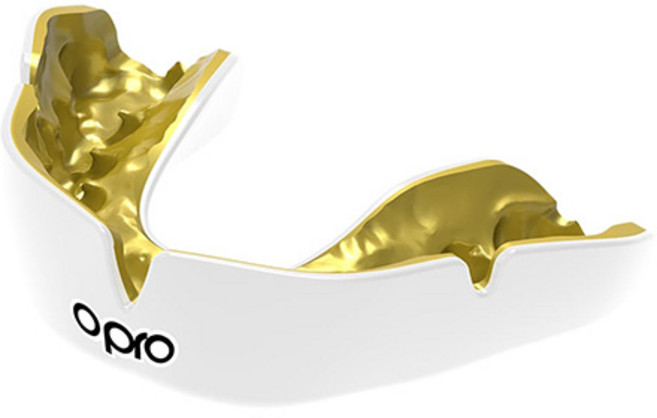 OPRO 인스턴트 커스텀핏 싱글 컬러 마우스피스 마우스가드 화이트