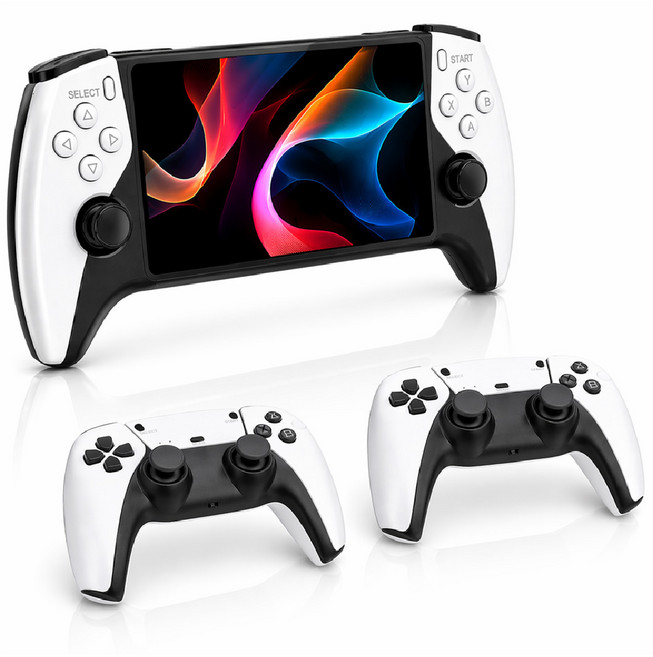 掌上遊戲機 支援雙人遊戲 HDMI輸出, 掌上遊戲機 + 雙搖桿