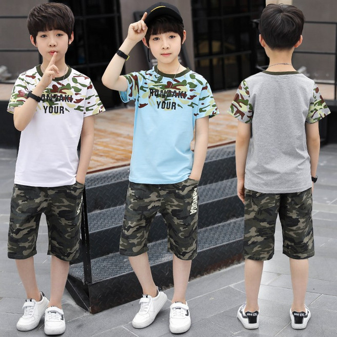 세븐스타 TT0038 남아 주니어 유아동 여름 코튼 린넨 데님 라운드넥 민소매 반팔 민소매 반바지 상하세트 트레이닝복 2종 데일리 아동복