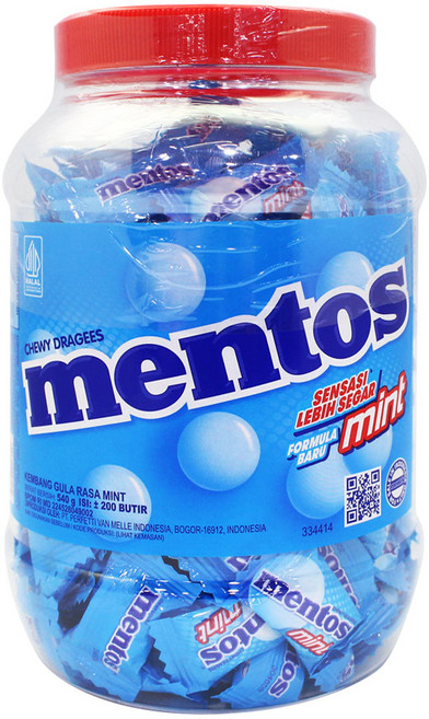 멘토스 민트 캔디 사탕, 1개, 540g