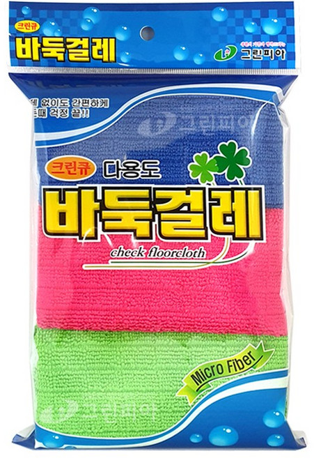 그린피아 바둑걸레 3p, 1개