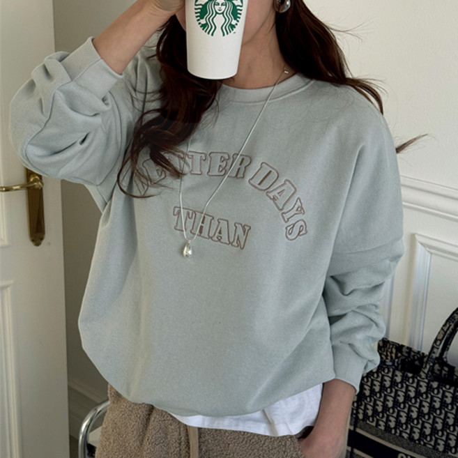 [난닝구]라크울 자수맨투맨