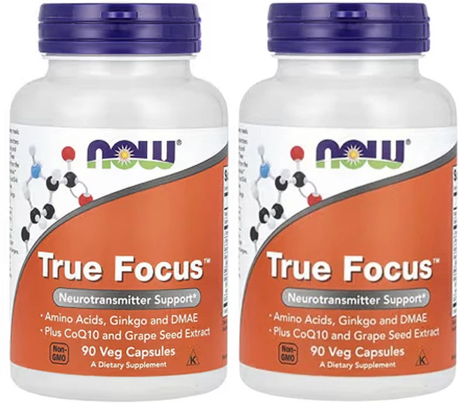나우푸드 True Focus 90베지캡슐, 90정, 2개 - 쿠팡