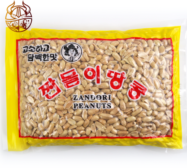 바이킹푸드 짠돌이땅콩 1kg / 짭짤이 조미땅콩 깐땅콩 튀김땅콩 튀긴땅콩, 1개