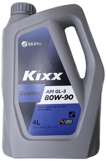 킥스/자동차 기어오일/GL5/투반5 HD 80w90 4L, 1개, 투반5 80W90 4L