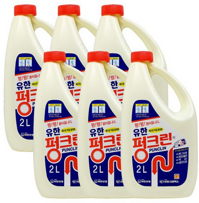 [HK] 유한양행 펑크린 2L 1박스, 6개