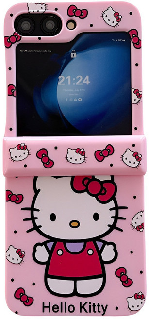 갤럭시z플립5 z플립6 z플립7 힌지보호 귀여워요kt 핸드폰케이스