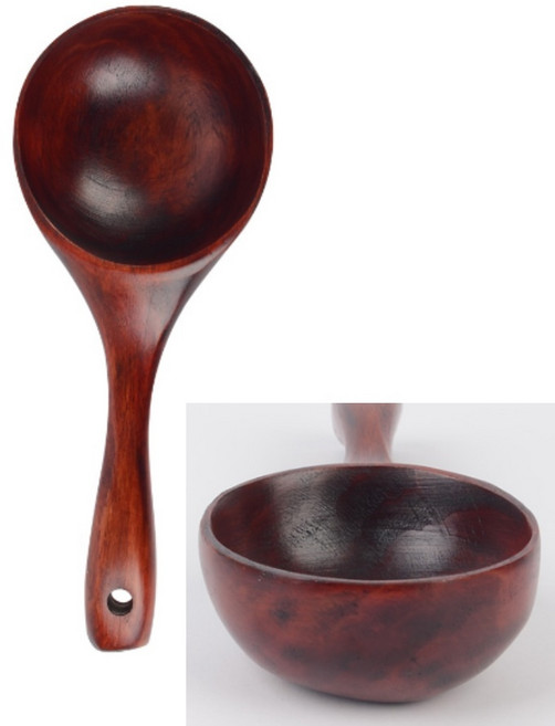 막걸리주걱 전통술 나무바가지 옻주걱 막걸리잔 표주박