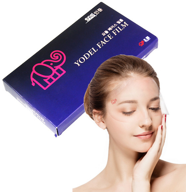 요들가운 페이스 필름 100매 1박스, 100개
