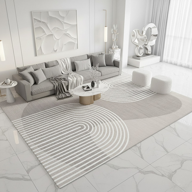 앙플러스 사계절 특대형 거실 카페트 러그