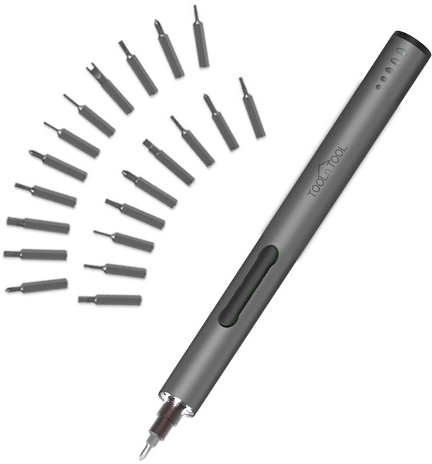 툴앤툴 와우슬림 미니 충전 정밀 전동드라이버 3.7V MN37, 1개