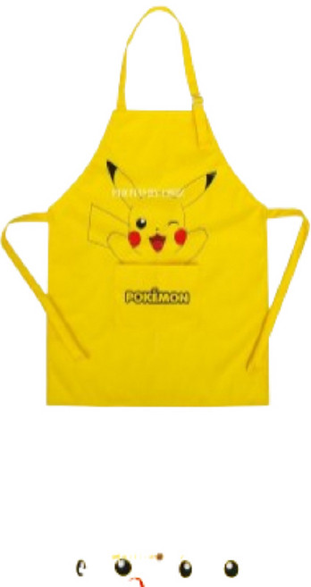 금산 포켓몬 앞치마 토시 두건 3종 앞치마토시세트 아동앞치마토시