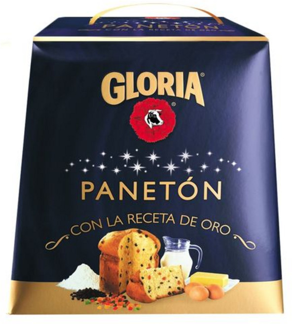 파네톤 글로리아 페루식 후르츠케이크 파네토네 35.27 온스 (1 Kg Paneton Gloria Peruvian Fruitcake Panettone 35.27 Oz. (1 Kg., 1개, 999g