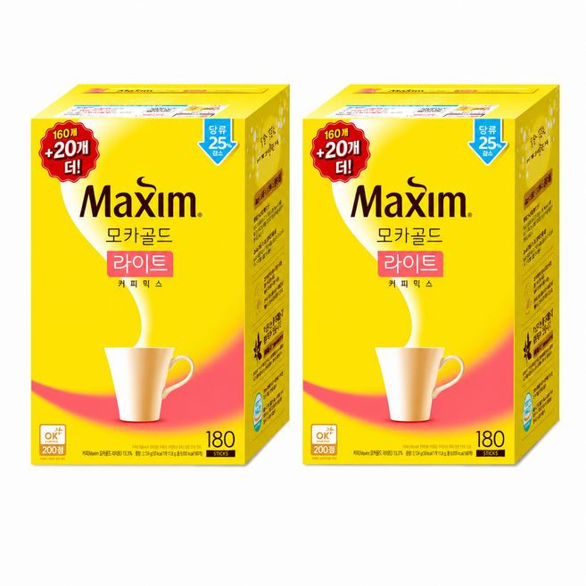 동서식품 맥심 모카골드 라이트 커피믹스, 11.8g, 360개입, 1개