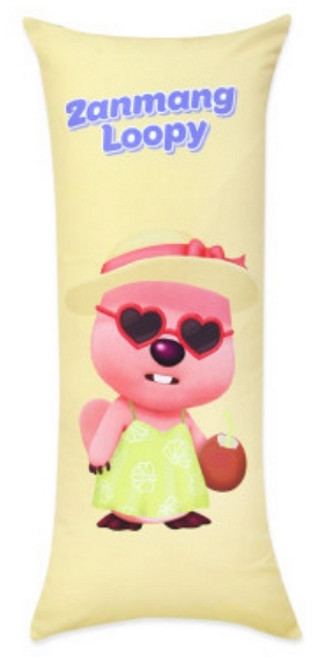 [솜포함] 잔망루피 롱필로우 바디필로우 트로피칼