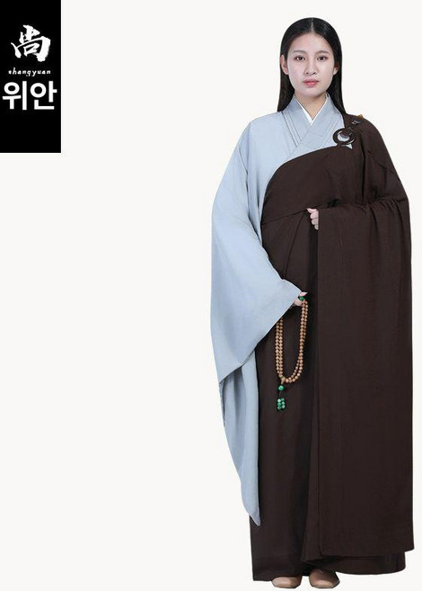 스님 법복 절복 명상 남녀공용 두루마기 남녀 복장