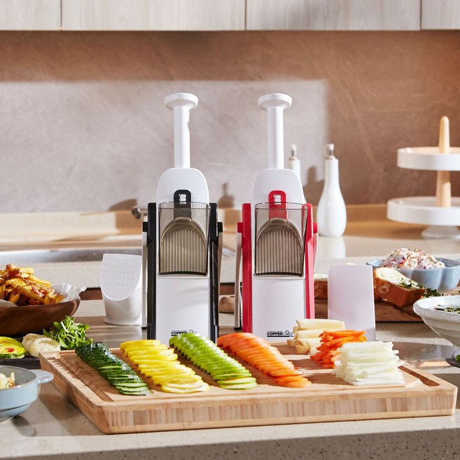 [AK원주점][에피큐리언][쿠퍼쉐프] 이지퀵 슬라이서 레드, 단품, -