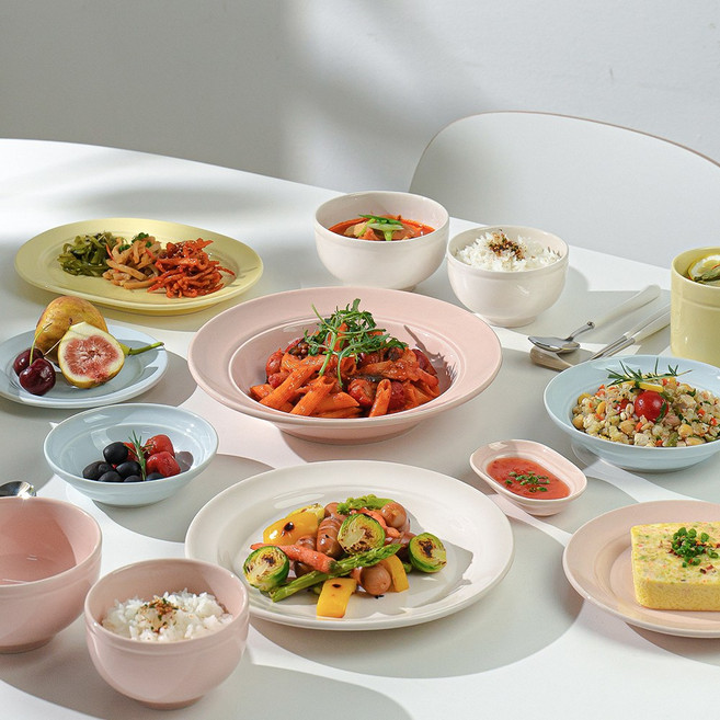 르파레트 파스텔 유광 도자기 찬기 M (16cm), 씨엘 블루, 1개