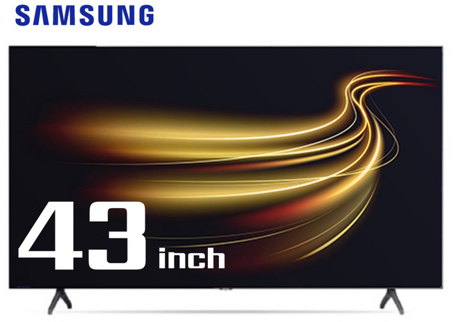 [리퍼] 삼성 43인치 24년형 스마트TV 4K UHD 43DU7200 수도권 지방(배송 설치비 포함), 방문설치, 스탠드형