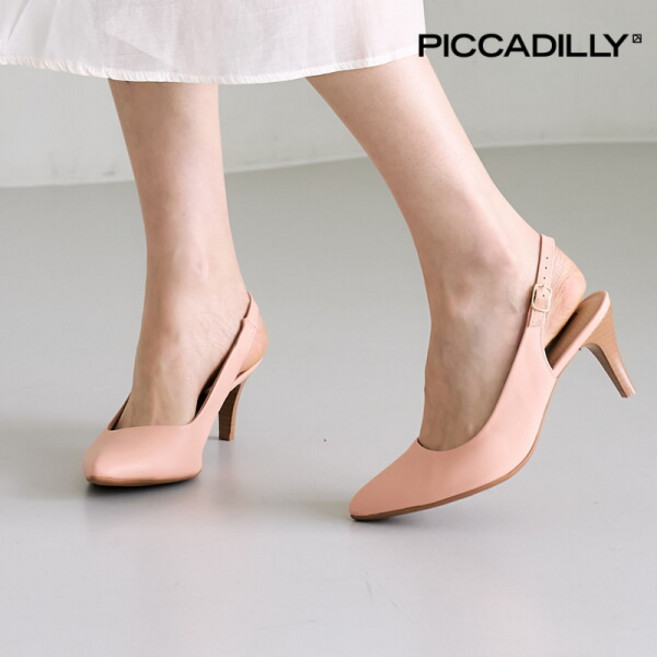 [피카딜리] [PICCADILLY] 745045-A 슬링백힐_뉴로즈(7cm)