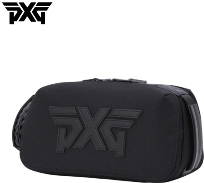 PXG 정품 TWO RAIL POUCH 투 레일 파우치, 블랙(PJFPU840121), 1개