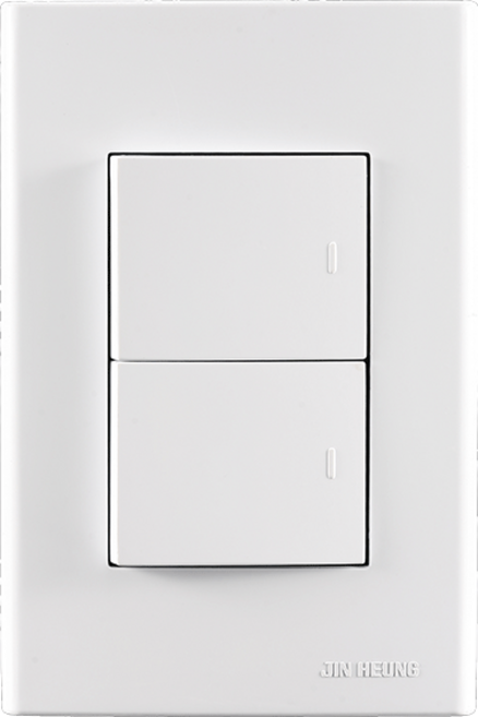 FS시리즈 화이트) 스위치 2구, 1개