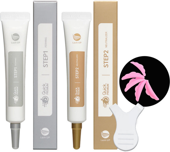 뉴래쉬업 퀵프리미엄 셀프 속눈썹펌 펌제 브로우리프트 대용량세트, 퀵 프리미엄 아이래쉬펌, 1개