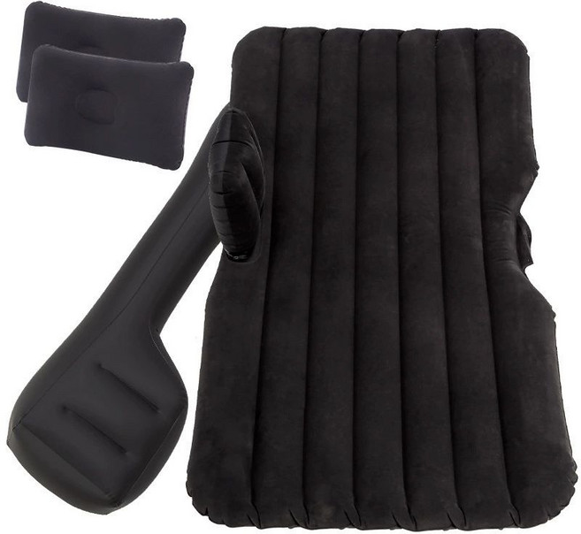 자동차 매트리스 에어 슬리핑 풍선 뒷좌석 트렁크, 기본 색상, 블랙은 블록으로 분할