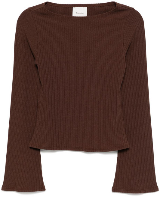 리포메이션 밀레 니트 탑