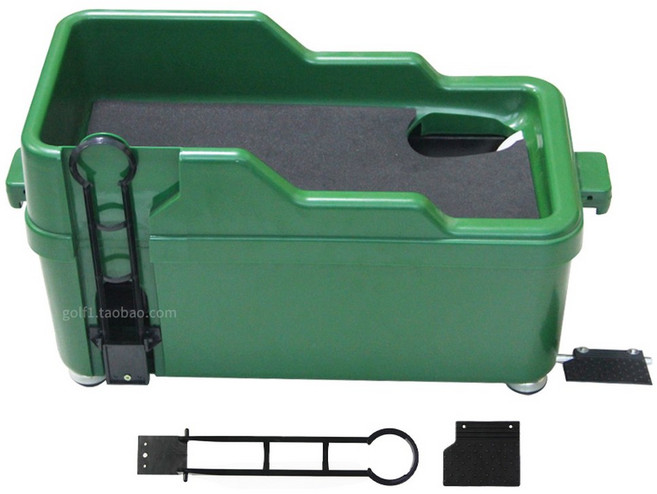 반자동 골프공 공급기 배급기 스크린 골프장 연습장 분배기 지급기 캐디 페달, 그레이, 2. 그레이이