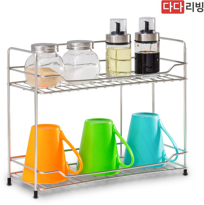 다다리빙 테이블 선반 2단 (대), 1개