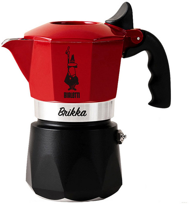 [비알레띠 공식수입/총판] 비알레띠 뉴브리카 레드 2컵, 없음, 단품