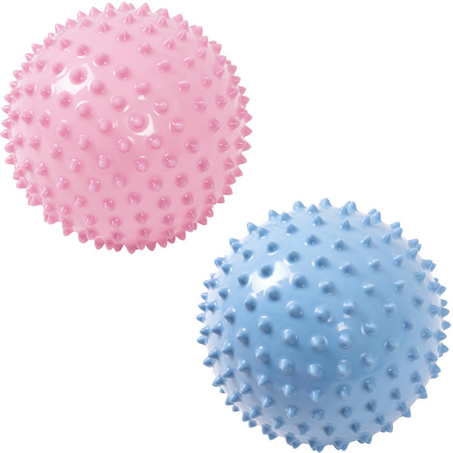 아이워너 미니 마사지 짐볼 18cm 필라테스 헬스 피트니스 스트레칭+한정사은품, 클라우드핑크