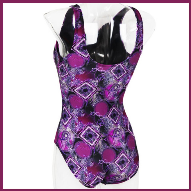 여성 원피스 수영복 강습 고급소재 브랜드 수영복 퍼플스퀘어 브라캡내장형 아쿠아로빅 u백 엄마수영복 가족여행