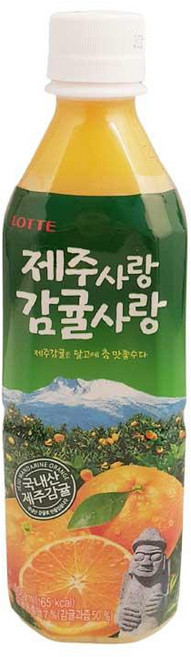 원하프제주감귤.500ml롯데, 500ml, 1개