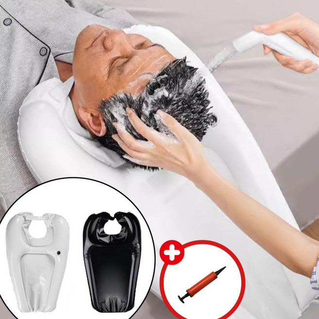 이트롱 환자 노인 임산부 아이 머리감기 목욕 샴푸 세발기, 1개, 화이트