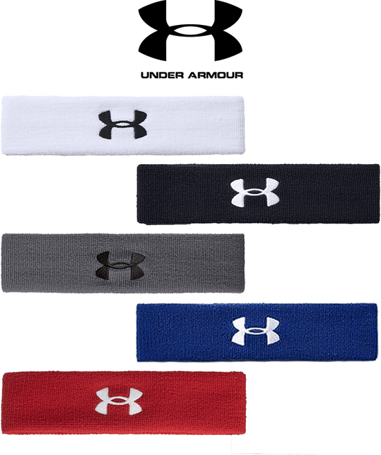 언더아머 퍼포먼스 헤드밴드, 블루, 1개