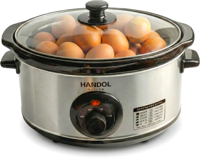 한돌리빙 맥반석 구운계란 멀티쿠커 3.5L HDLV-A1