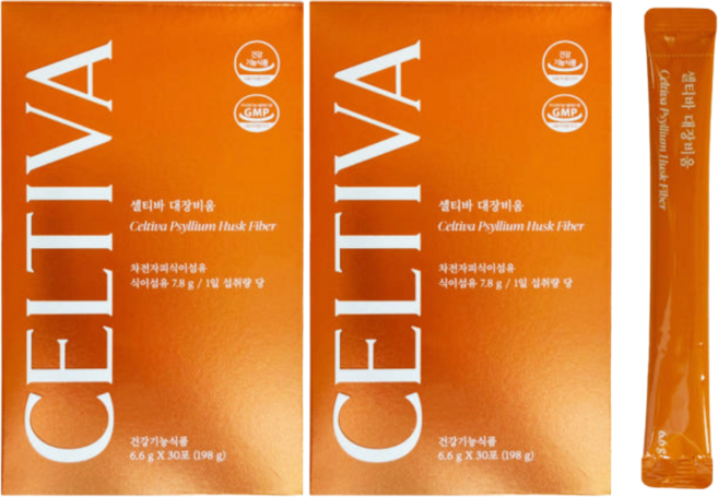 셀티바 차전자피 식이섬유 대장비움 푸룬 다시마 농축분말 함초분말 프락토올리고당 발효현미효소분말 17종혼합유산균, 2개