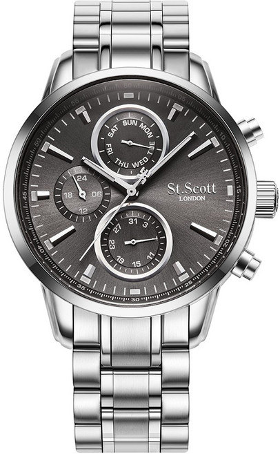 [세인트스코트] 발칸 멀티 가죽/메탈 시계 + 선물포장 + 쇼핑백 / ST2102LM