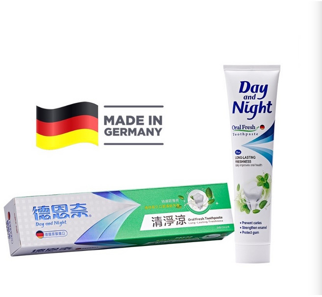 德恩奈牙膏系列 德國原裝進口清涼配方, 清淨涼牙膏, 1個, 156g