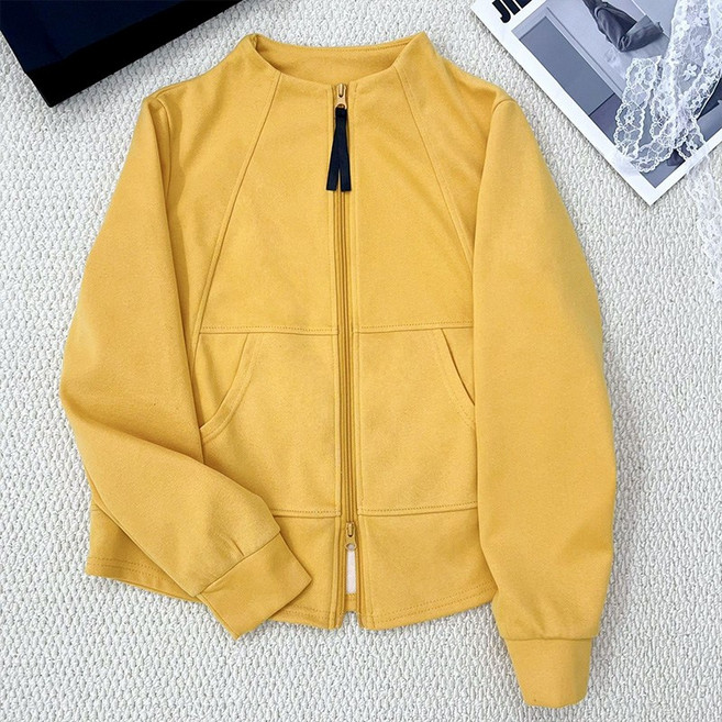 메인워크 여성 집업 긴팔 맨투맨 티셔츠 봄가을 간절기 스판 데일리 루즈핏 심플 슬림핏 집업 코트