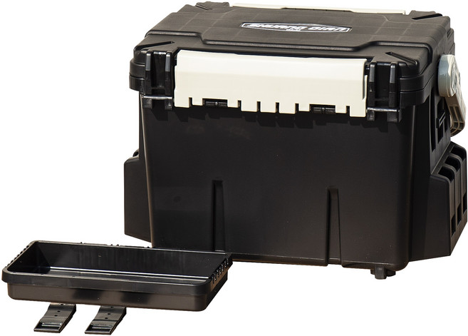 씨케이 / 다용도 태클박스 7000 / 중형 도구함 / 칼치 도구함 / 루어용품 보관 / 튼튼한 내구성 / 멀티 기능성 + 트레이, 블랙, 1개