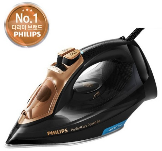 스팀다리미 퍼펙트케어 7000시리즈 GC3929/68, 없음