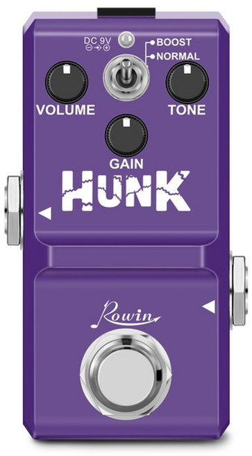 루프스테이션 rowin 기타 페달 왜곡 overdrive 코러스 플랜저 페이저 딜레이 effecot 페달 nano 시리즈 일렉트릭 기타 베이스, 덩어리 왜곡, 1개