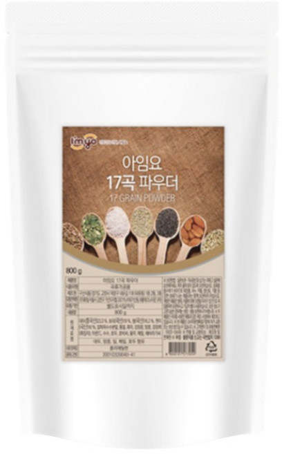아임요 17곡 파우더, 800g, 3개